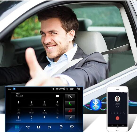 Car Radio Stereo Toyota Yaris 2011-14 9”Touch Screen‎ Wireless CarPlay Andriod - Picture 6 of 7